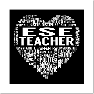 Ese Teacher Heart Posters and Art